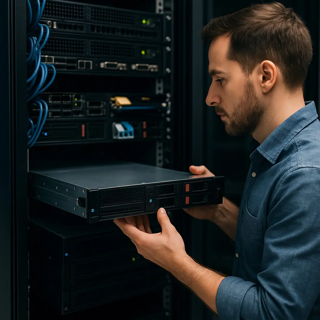 Installation, configuration, and maintenance of enterprise hardware